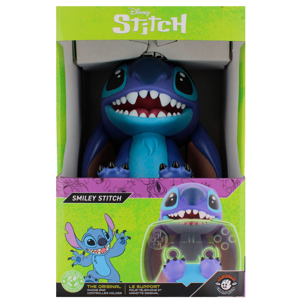 Disney Smiley Stitch Klämma för Kabelhållare 20cm