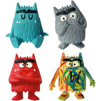 Färgglada Monsterfigurer - El Monstruo de Colores