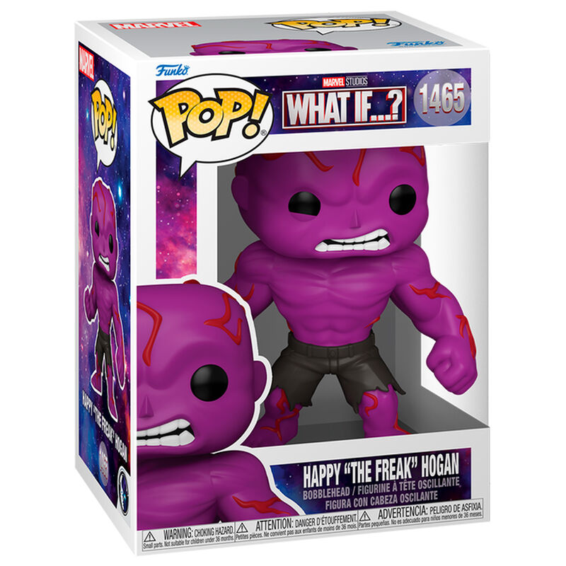 Funko POP Marvel What If? Happy The Freak Hogan Figur