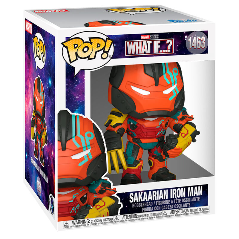 Funko POP Figur Super Marvel What IF Sakaarian Iron Man