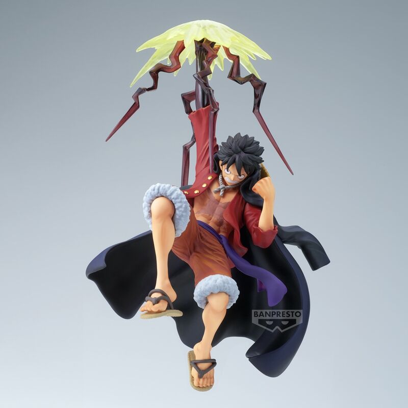 One Piece Monkey D Luffy Battle Record Figur 15cm