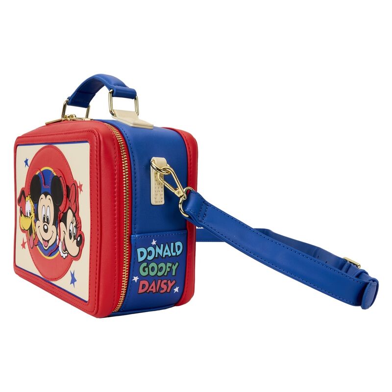 Loungefly Disney Classic Mickey och vänner crossbodyväska