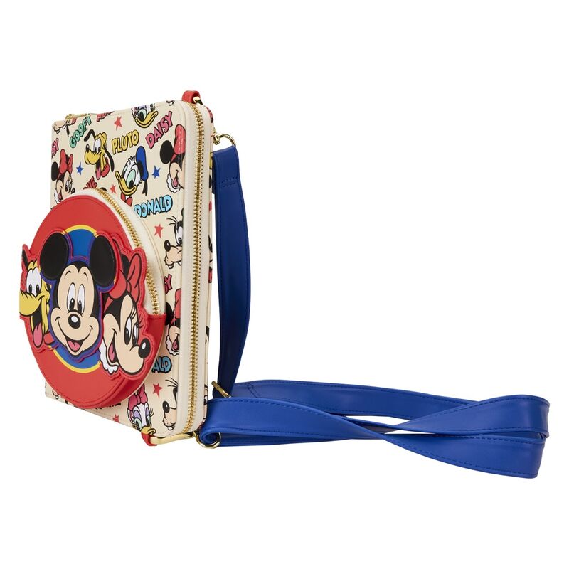 Loungefly Disney Classic Mickey och Vänner Crossbody Journal