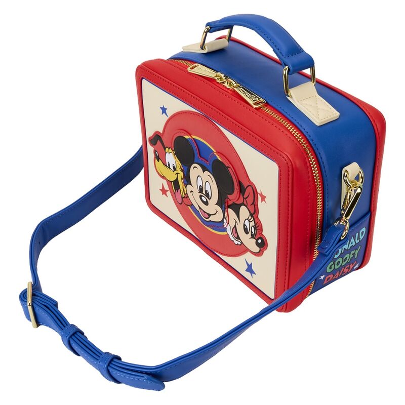 Loungefly Disney Classic Mickey och vänner crossbodyväska