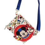 Loungefly Disney Classic Mickey och Vänner Crossbody Journal