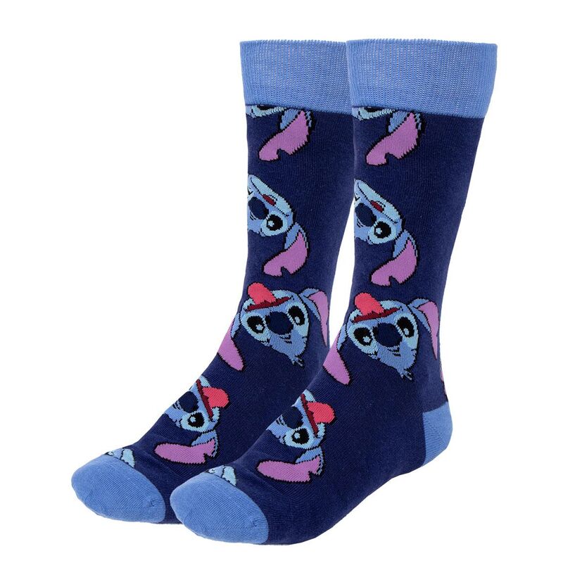 Disney Stitch Assorterade Strumpor för Vuxna - 3-Pack