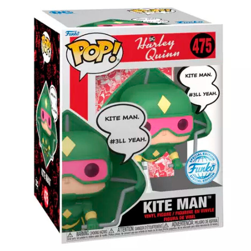 Deluxe POP Figur DC Comics Harley Quinn och Kite Man Exklusiv