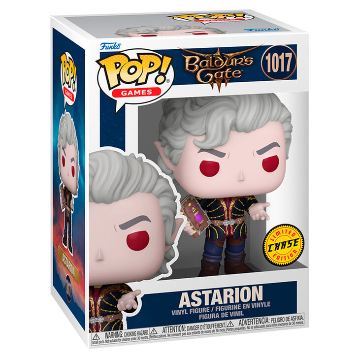 Funko POP Figur Astarion Chase från Baldur's Gate - 9 cm