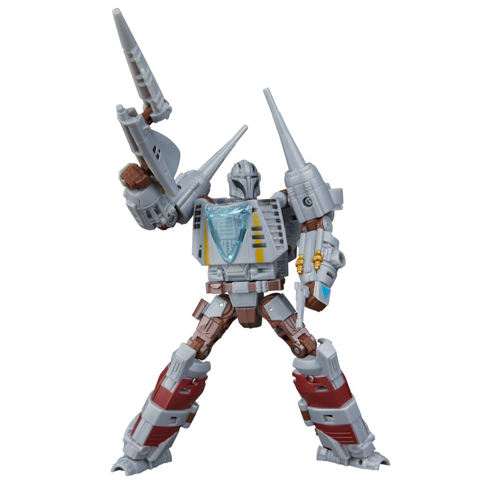 Transformers Star Wars The Mandalorian N-1 Starfighter Figur 19cm