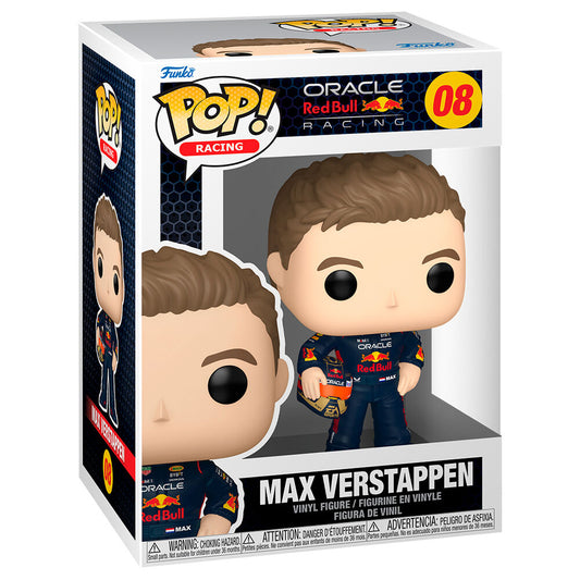 Funko POP Racing Max Verstappen 9cm Vinyl Figur