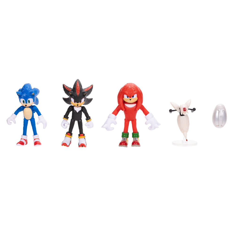 Sonic 3 Pack Figurer 6cm