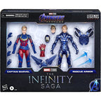 Marvel Avengers Endgame The Infinity Saga Captain Marvel & Rescue Figurer 15cm
