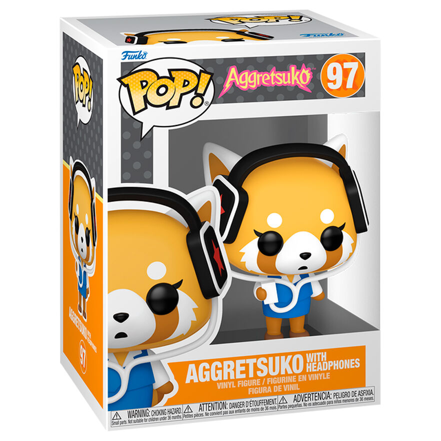 Funko POP Aggretsuko Figur med Hörlurar