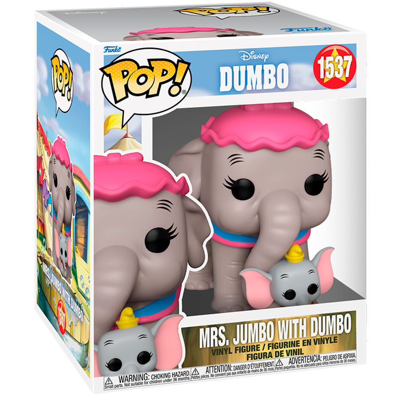 POP Figur Super Disney Dumbo Mrs Jumbo med Dumbo