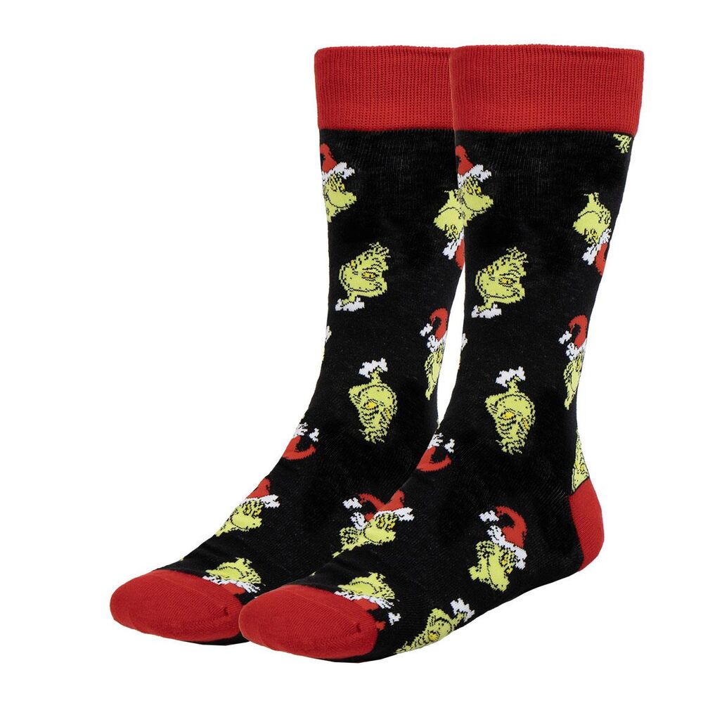 Grinch Pack 3 Adult Socks
