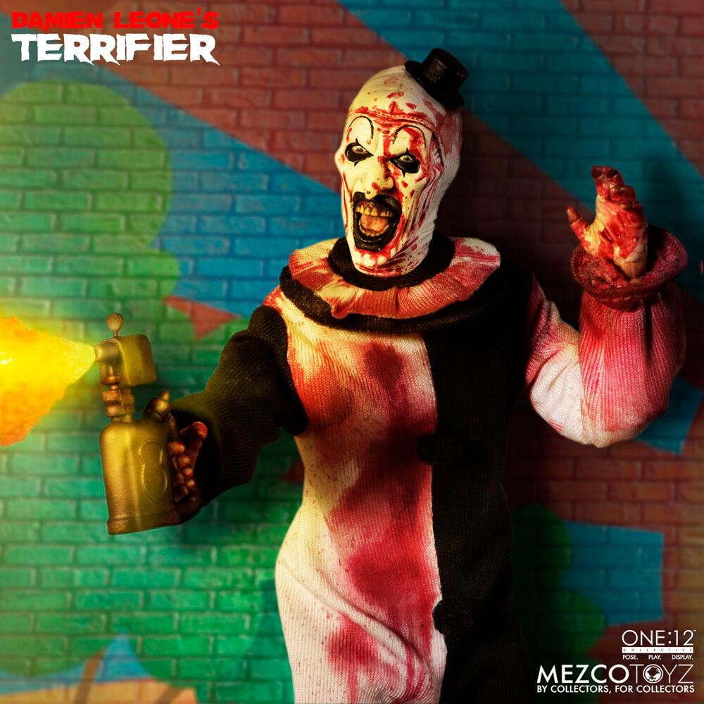 Terrifier One:12 Art the Clown Figur 18cm