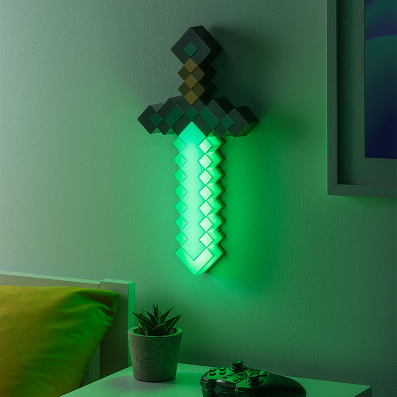 Minecraft Diamond Sword Lampa 40cm