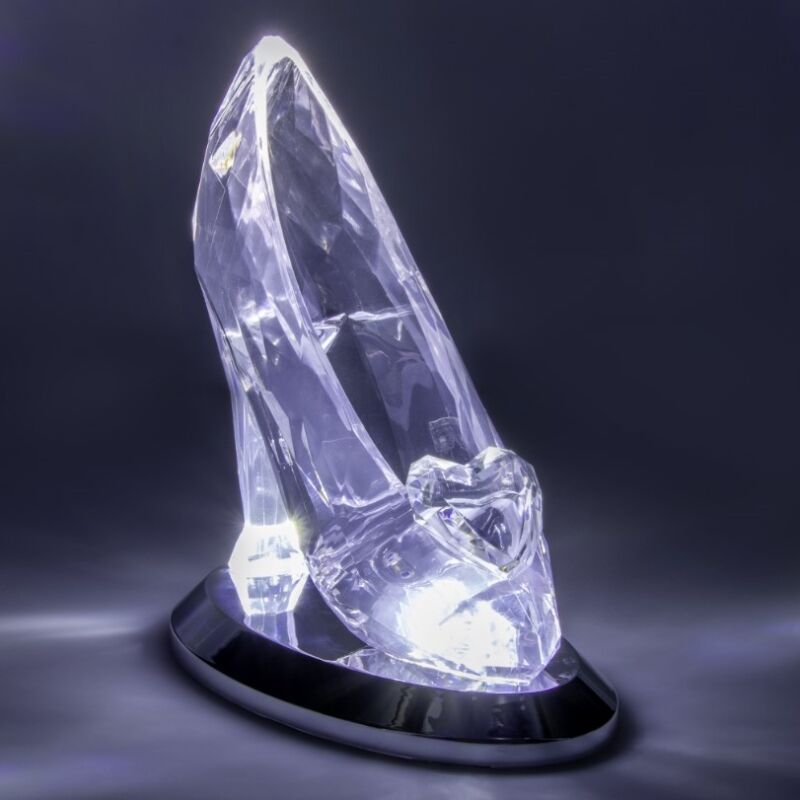 Crystal Shoe 3D Lampa 19cm