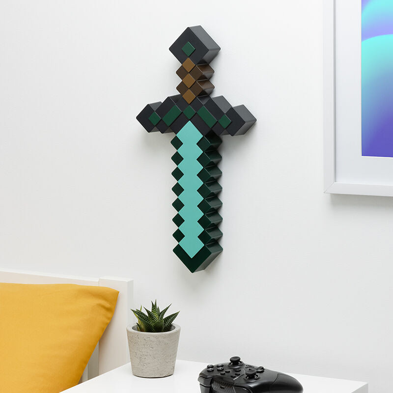 Minecraft Diamond Sword Lampa 40cm