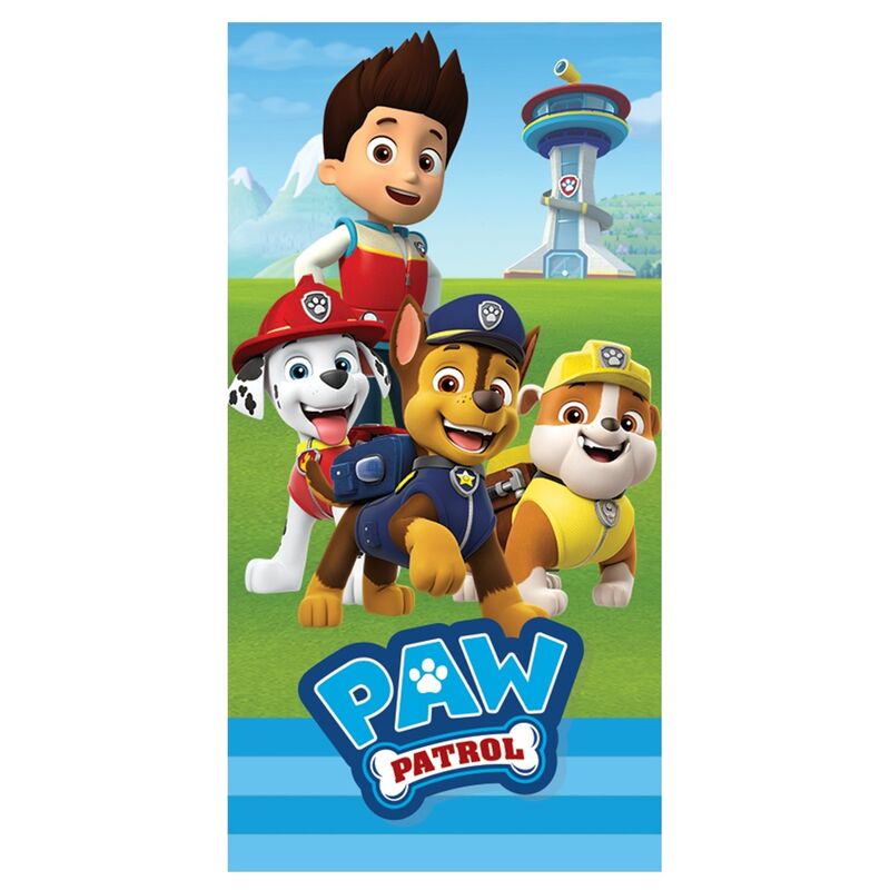 Paw Patrol microfiber strandhandduk