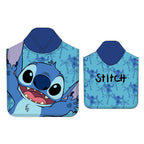 Disney Stitch mikrofiber poncho handduk