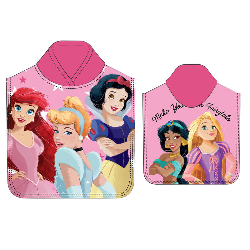 Disney Princess mikrofiber ponchohandduk