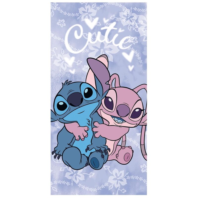 Disney Stitch Bomull Strandhandduk - 70x140 cm