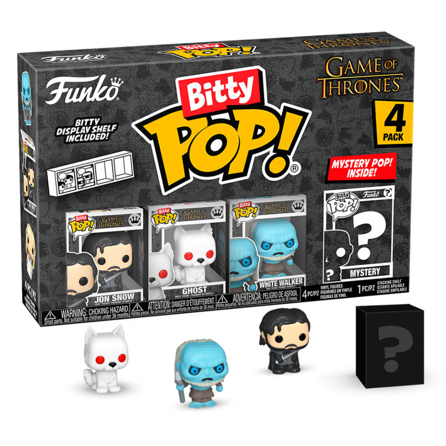 Bitty POP Game of Thrones Jon Snow 4-Pack