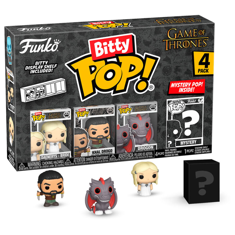 Blister 4 Figurer Bitty POP Game of Thrones Khaleesi