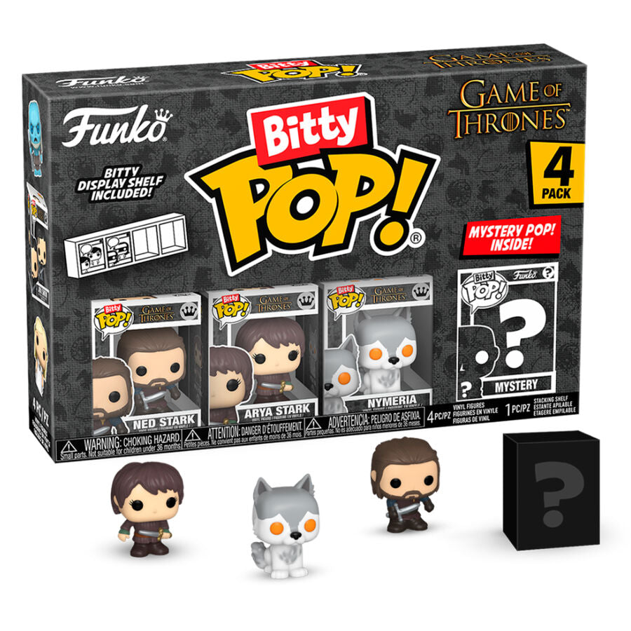 Bitty POP! Game of Thrones Ned Stark 4-pack