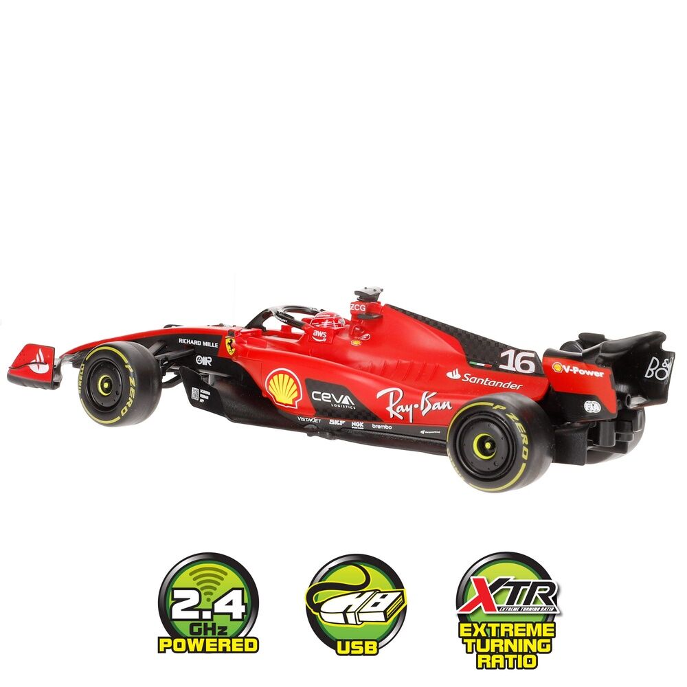 Formula 1 Ferrari Charles Leclerc Radiostyrd Bil