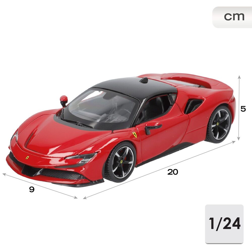 Ferrari SF Stradale Modellbil - 1:24 Skala