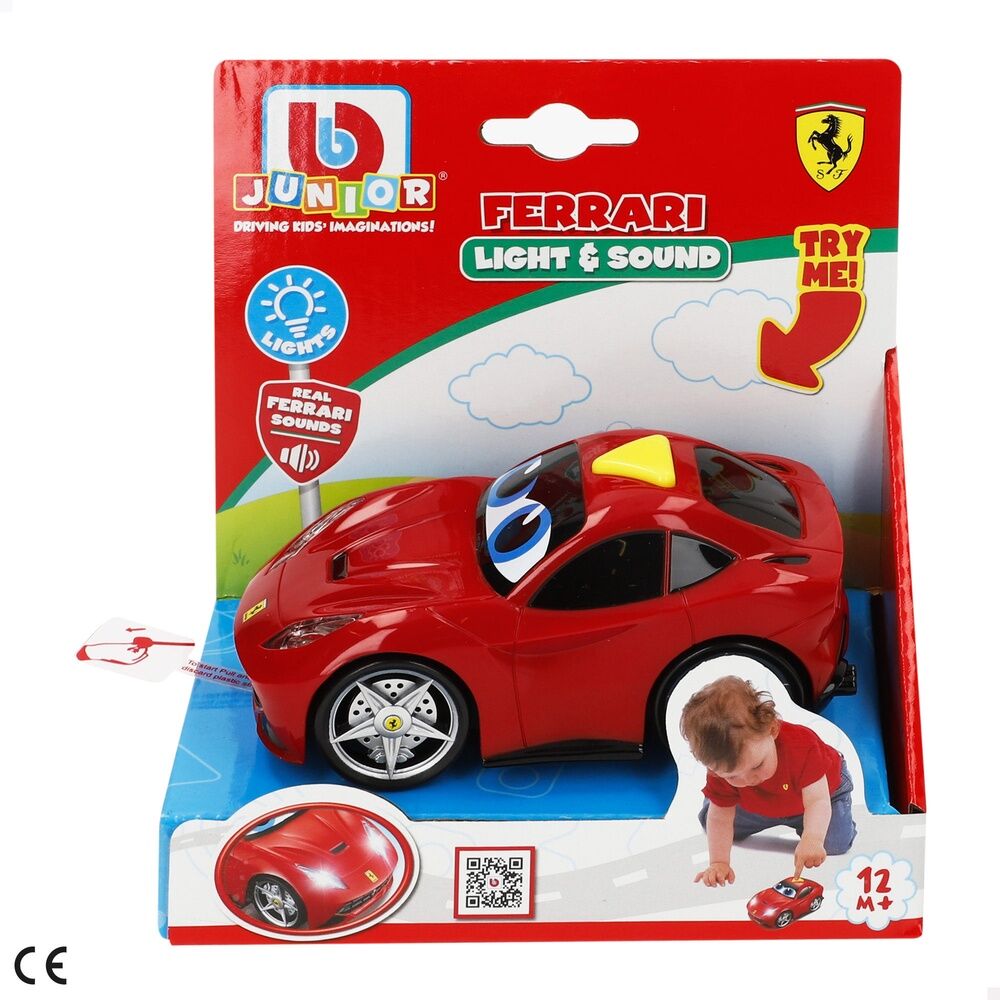 Ferrari Junior Bil med Ljus och Ljud