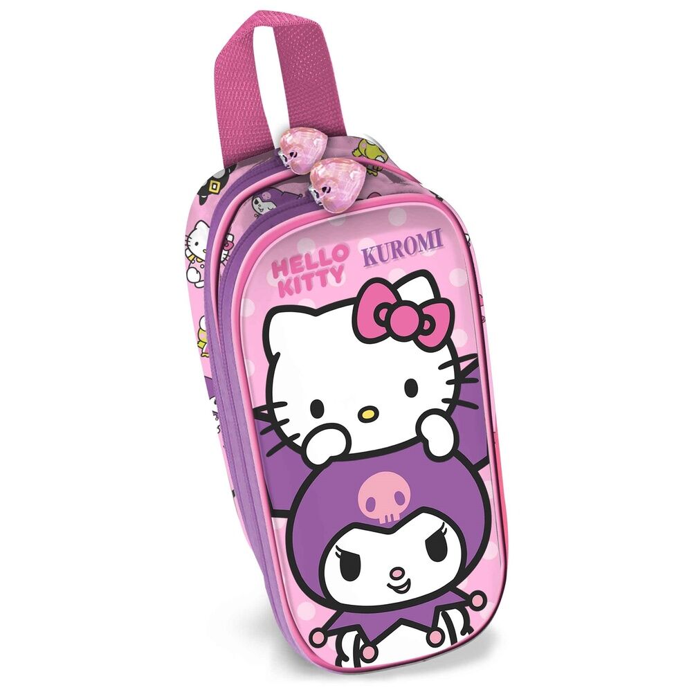 Hello Kitty Lekfull 3D Dubbel Pennfodral