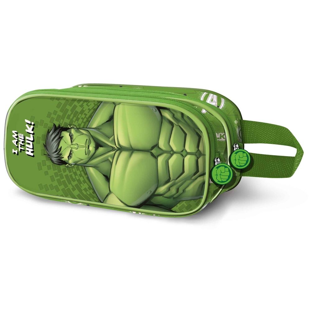Marvel Hulk 3D dubbelt Pennfodral