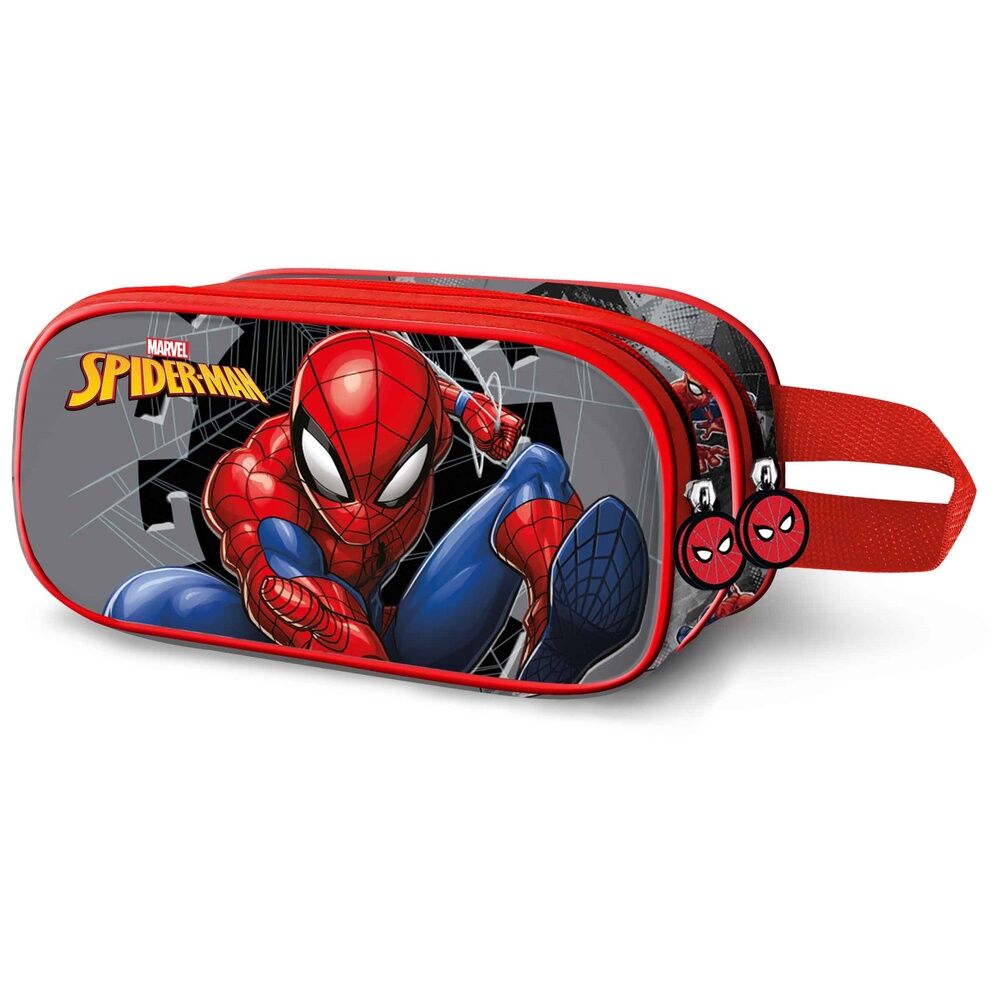 Marvel Spiderman Symbol 3D Dobbelt Pennfodral