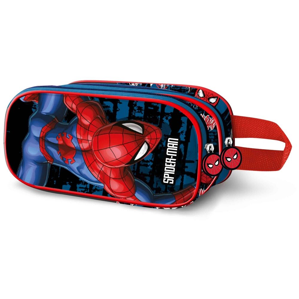 Marvel Spiderman Wall 3D Dubbelt Pennfodral