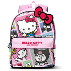 Hello Kitty Panels Anpassningsbar Ryggsäck 44cm