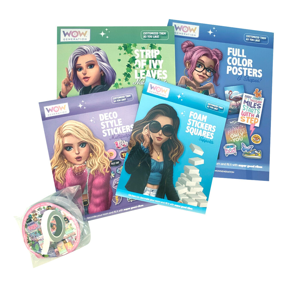 WOW Generation LED Ljust Dekorationskit med Grafiska Tillbehör