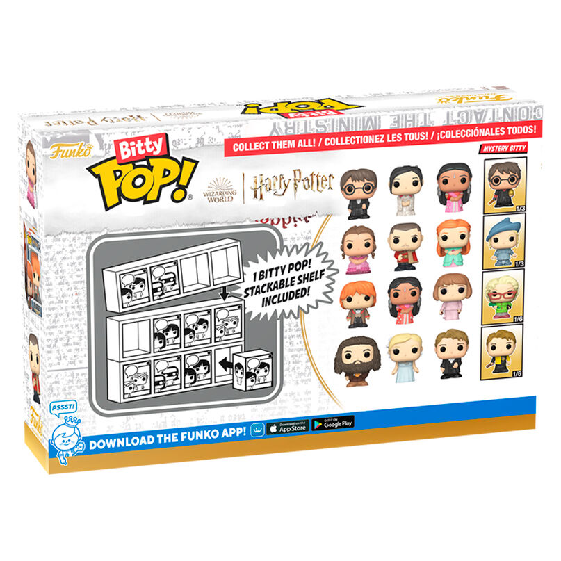 Bitty POP Harry Potter Blister 4 Figurer