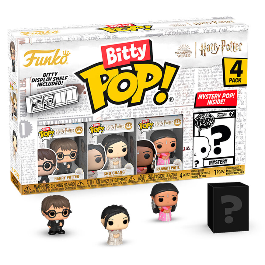 Bitty POP Harry Potter Blister 4 Figurer