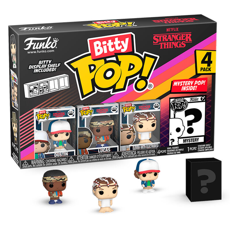 Bitty POP! Stranger Things - Blister 4 Figurer Dustin
