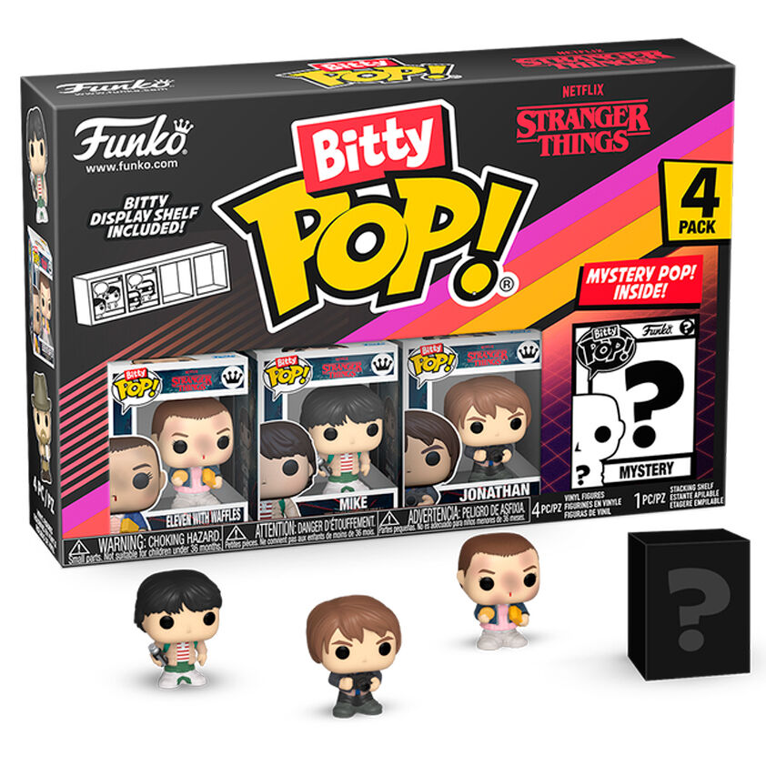 Bitty POP! Stranger Things - Blister 4 Figurer Eleven