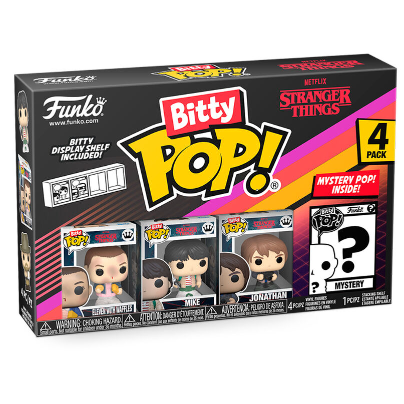 Bitty POP! Stranger Things - Blister 4 Figurer Eleven