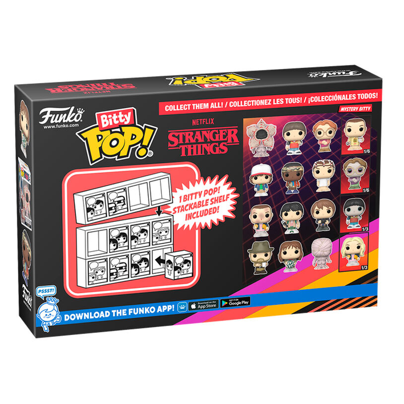 Bitty POP! Stranger Things Hopper - Blister 4-pack