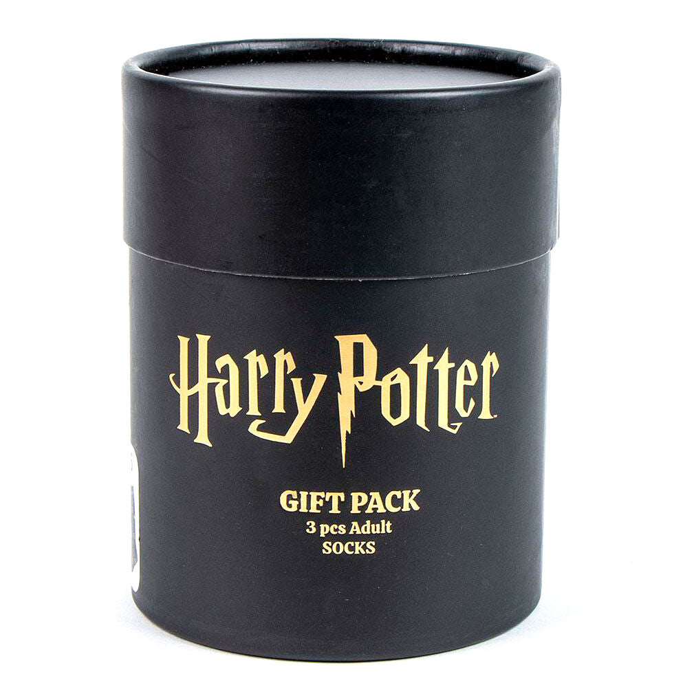 Harry Potter paket med 3 blandade strumpor för vuxna