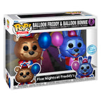 POP pack 2 figurer: Five Nights at Freddy's - Ballon Freddy & Balloon Bonnie