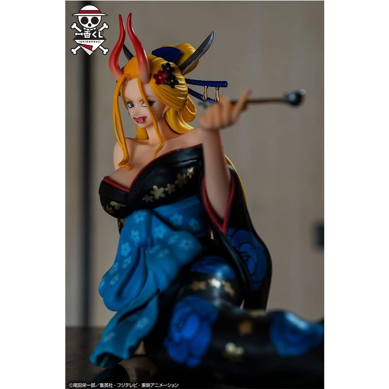 One Piece Glitter Black Maria Ichibansho Figur 15cm