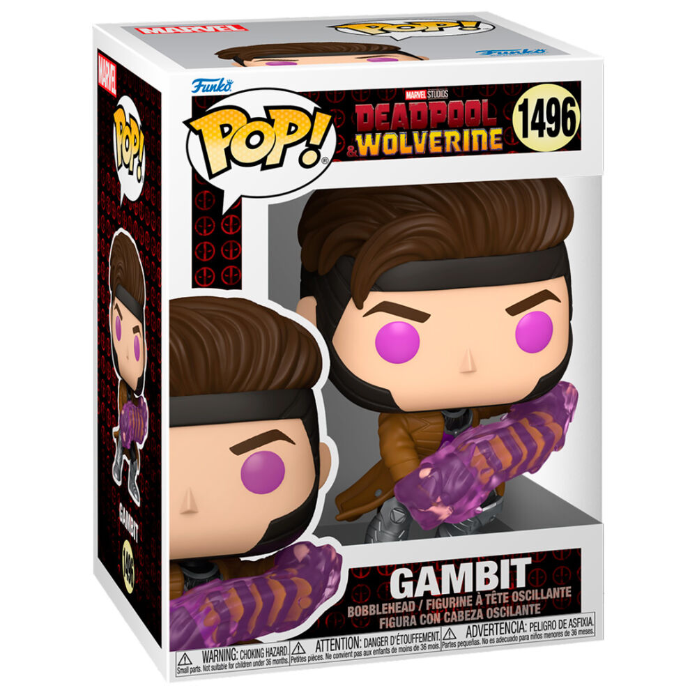 Funko POP Figur Marvel: Deadpool, Wolverine & Gambit