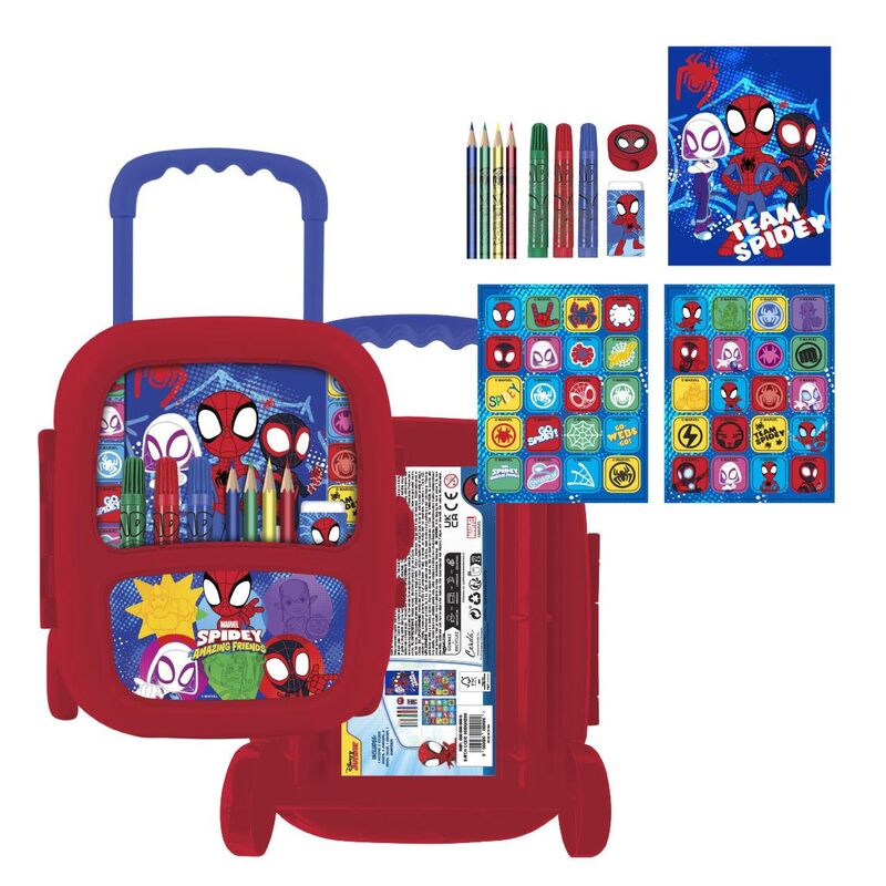 Marvel Spidey Amazing Friends Stationery Trolley